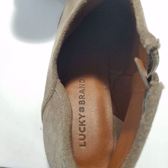 Lucky Brand Brekke Gray Bootie Size 9.5 - Picture 8 of 11